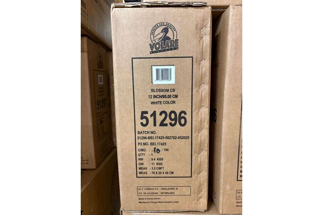 Rower dziecięcy Volare Blossom - dziewczęcy - 12 cali - biały