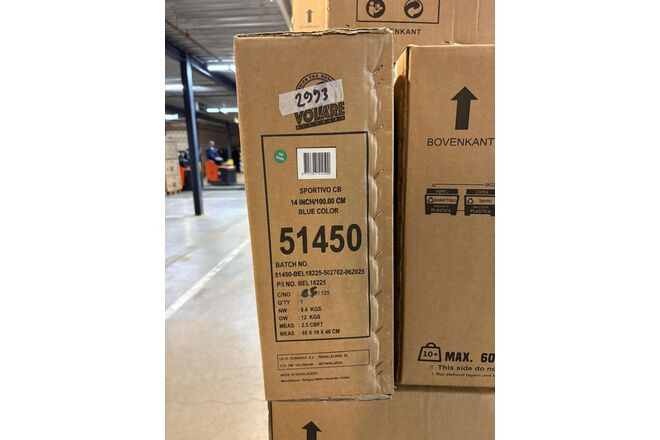 Volare Sportivo Kinderfahrrad - Jungen - 14 Zoll - Blau Schwarz