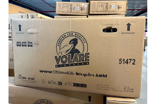 Volare Rocky Kinderfahrrad - Jungen - 14 Zoll - Grün