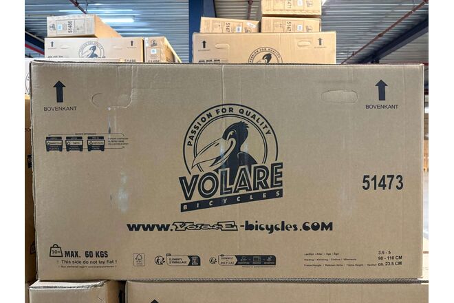 Volare Rocky Kinderfiets - Jongens - 14 inch - Grijs