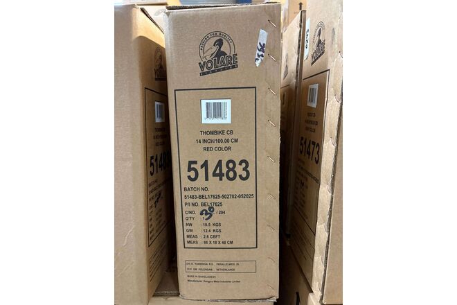 Volare Thombike Børnecykel - Drenge - 14 tommer - Sort Rød