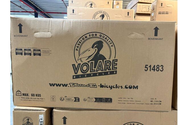 Volare Thombike Børnecykel - Drenge - 14 tommer - Sort Rød