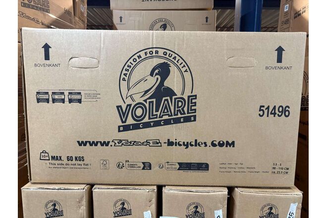 Rower dziecięcy Volare Blossom - dziewczęcy - 14 cali - biały