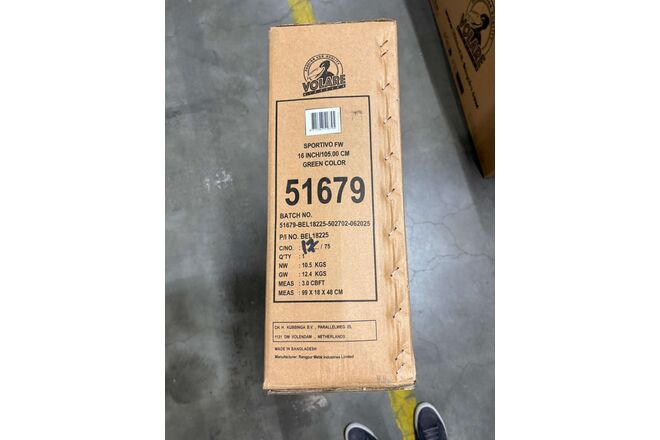 Volare Sportivo Kinderfiets - Jongens - 16 inch - Groen Zwart - Twee Handremmen