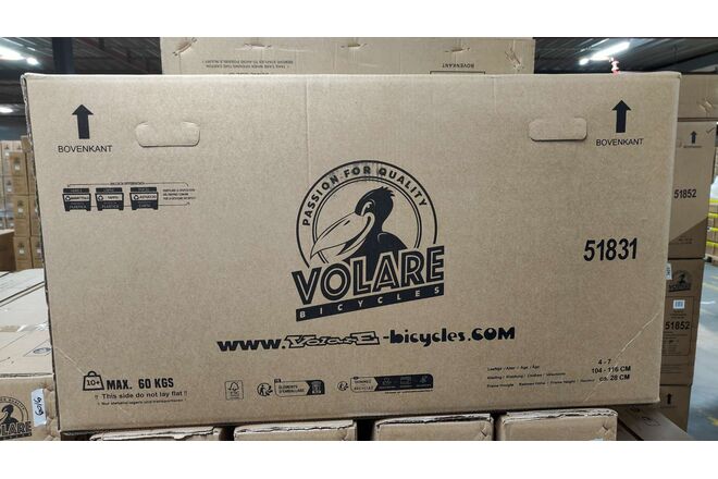 Volare Blossom Kinderfiets - Meisjes - 18 inch - Roze - Twee handremmen [CLONE]