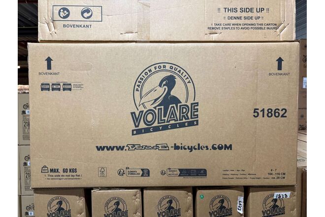 Volare Sportivo Børnecykel - Drenge - 18 tommer - Blå Sort