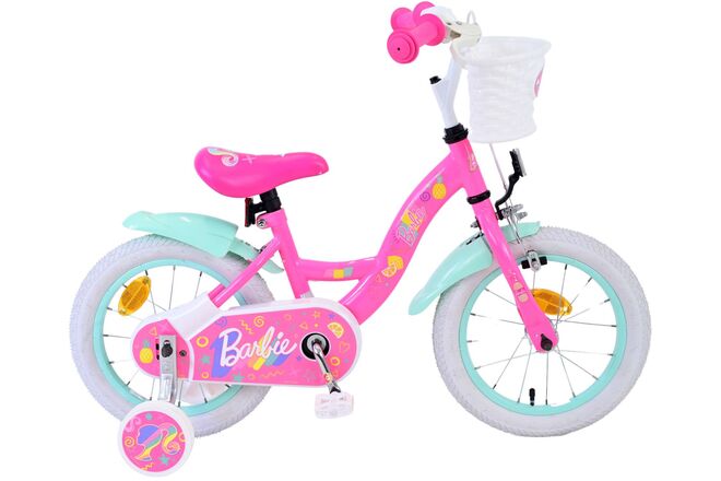 Barbie Kinderfiets – Meisjes – 14 inch – Roze Barbie Kinderfiets – Meisjes – 14 inch – Roze