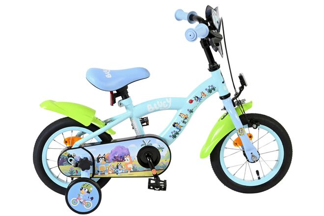 Rubble & Crew - Kinderfiets - Jongens - 12 inch - Blauw Rubble & Crew - Kinderfiets - Jongens - 12 inch - Blauw