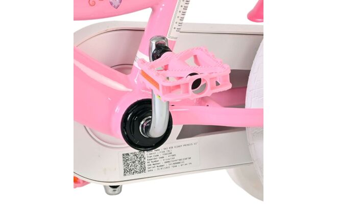 Disney Princess Kinderfiets - Meisjes - 12 inch - Roze