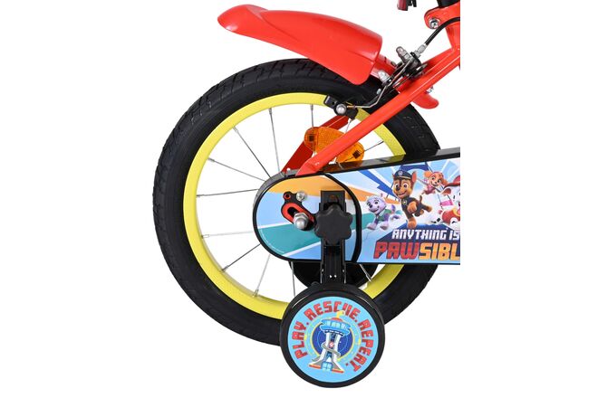 Paw Patrol Kinderfiets - Jongens - 14 inch - Twee handremmen
