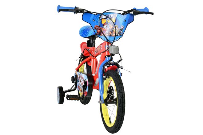 Paw Patrol Kinderfiets - Jongens - 14 inch - Twee handremmen