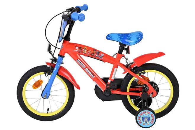 Paw Patrol Kinderfiets - Jongens - 14 inch - Twee handremmen