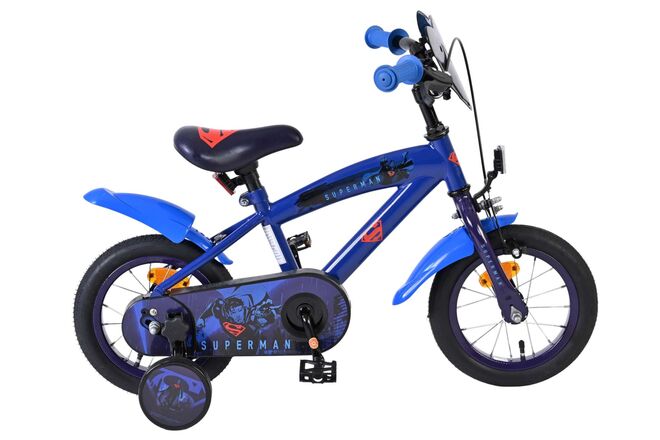 Superman Kinderfiets - Jongens - 12 inch - Blauw Superman Kinderfiets - Jongens - 12 inch - Blauw