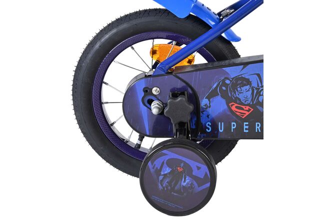 Superman Kinderfiets - Jongens - 12 inch - Blauw Superman Kinderfiets - Jongens - 12 inch - Blauw