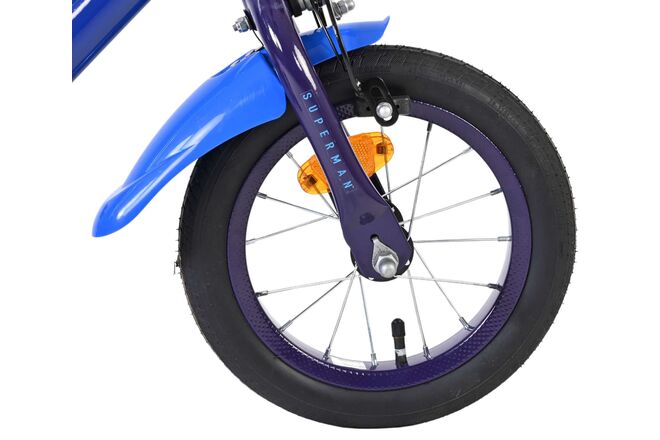 Superman Kinderfiets - Jongens - 12 inch - Blauw Superman Kinderfiets - Jongens - 12 inch - Blauw