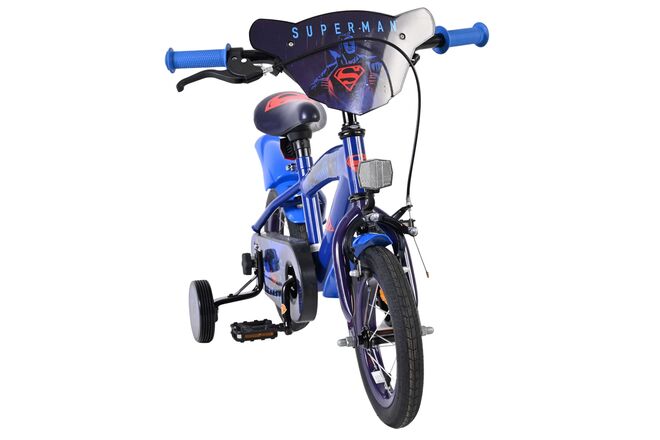 Superman Kinderfiets - Jongens - 12 inch - Blauw Superman Kinderfiets - Jongens - 12 inch - Blauw