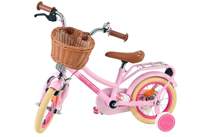 Volare Excellent Børnecykel - Piger - 12 tommer - Lyserød