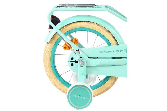 Volare Excellent Kinderfiets - Meisjes - 14 inch - Groen