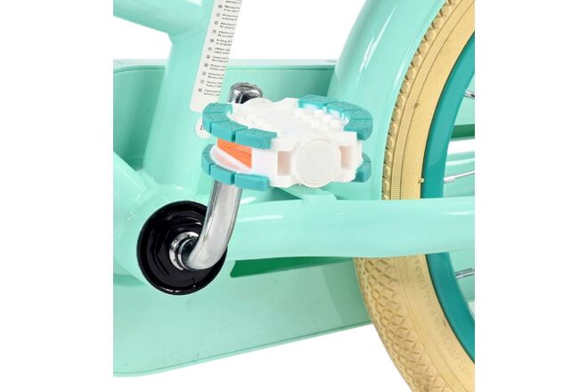 Volare Excellent Kinderfiets - Meisjes - 14 inch - Groen