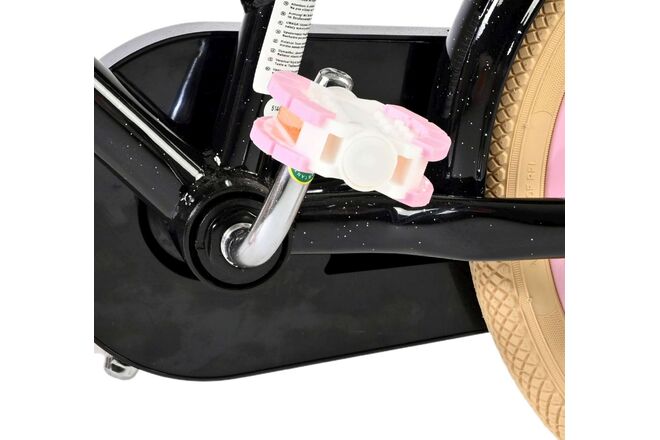 Volare Excellent Kinderfiets - Meisjes - 14 inch - Zwart