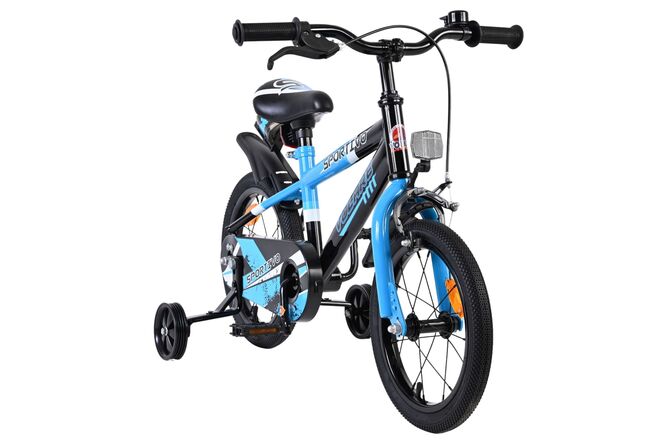 Volare Sportivo Børnecykel - Drenge - 14 tommer - Blå Sort