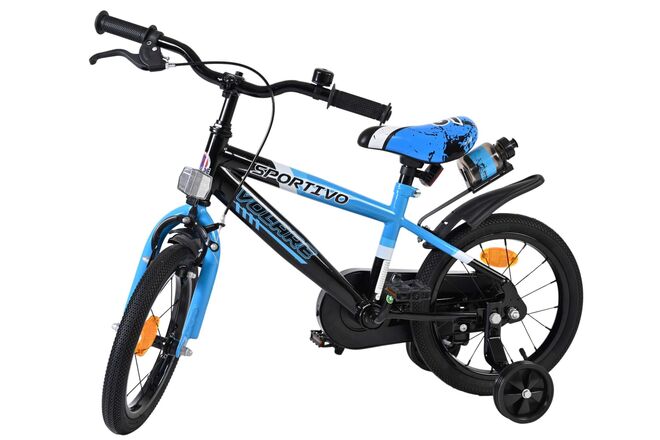 Volare Sportivo Børnecykel - Drenge - 14 tommer - Blå Sort