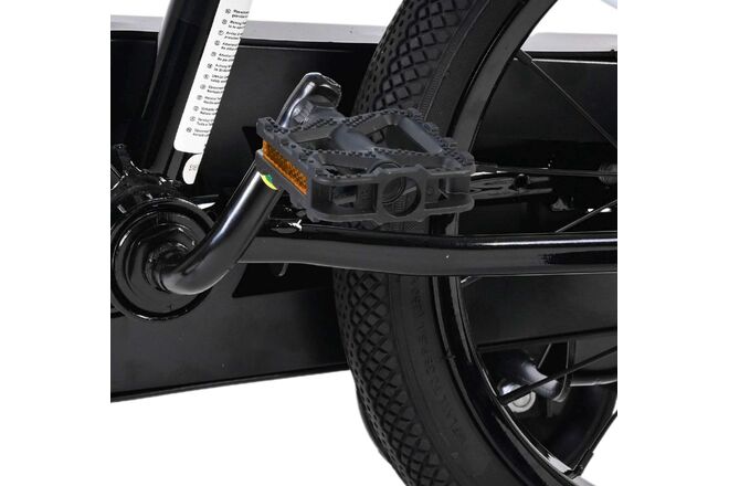 Volare Sportivo Kinderfiets - Jongens - 14 inch - Blauw Zwart - Twee Handremmen