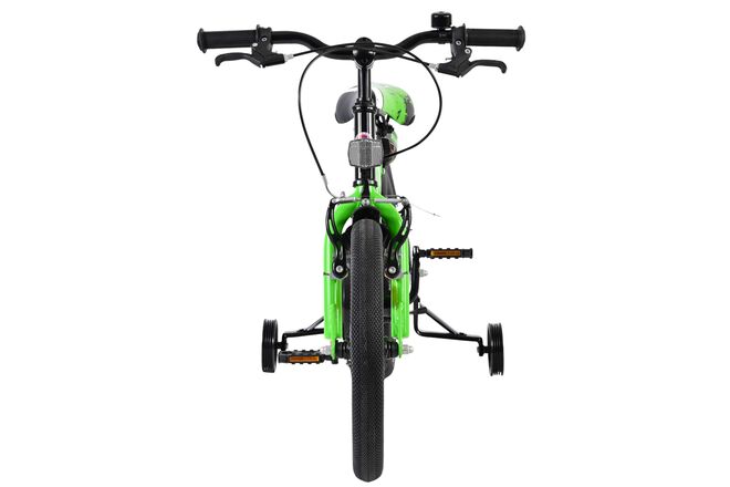 Volare Sportivo Kinderfiets - Jongens - 16 inch - Groen Zwart - Twee Handremmen