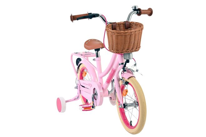 Rower dziecięcy Volare Excellent - dziewczęcy - 14 cali - różowy