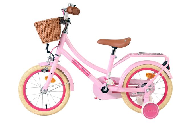 Rower dziecięcy Volare Excellent - dziewczęcy - 14 cali - różowy