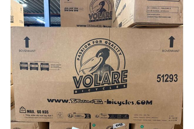 Volare Blossom Kinderfiets - Meisjes - 12 inch - Roze - Twee handremmen [CLONE]