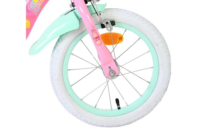 Barbie Kinderfiets - Meisjes - 14 inch - Roze - Twee handremmen