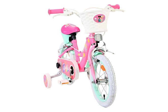 Barbie Kinderfiets - Meisjes - 14 inch - Roze - Twee handremmen