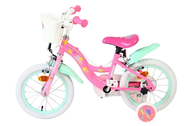 Barbie Kinderfiets - Meisjes - 14 inch - Roze - Twee handremmen