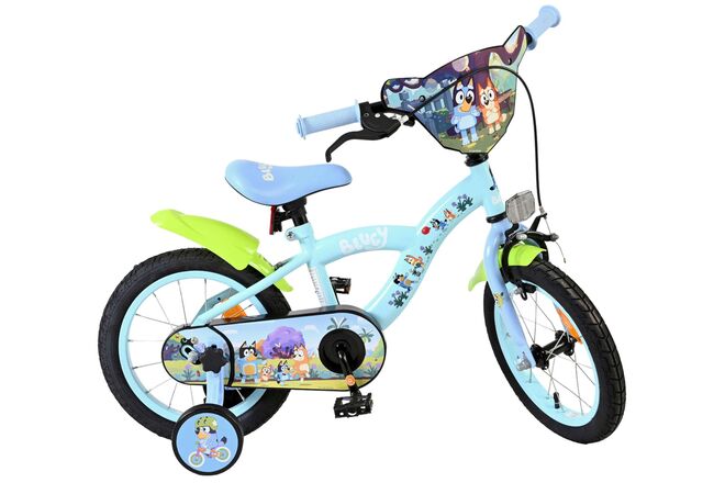 Bluey Kinderfahrrad - 14 Zoll - Hellblau