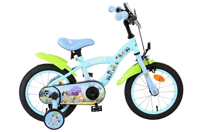 Bluey Kinderfahrrad - 14 Zoll - Hellblau