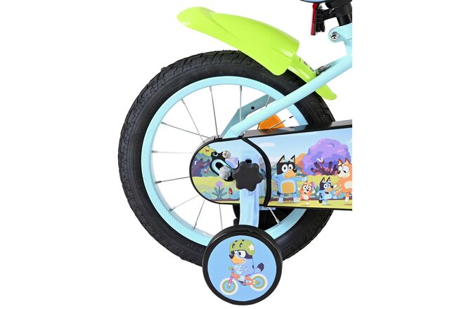 Bluey Kinderfahrrad - 14 Zoll - Hellblau