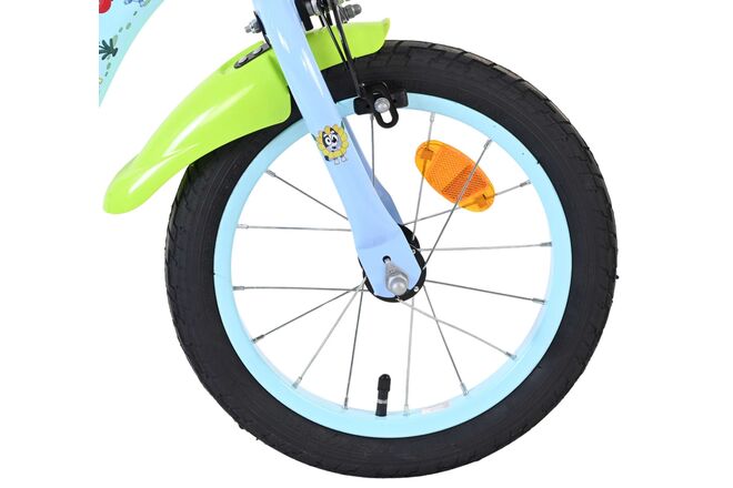Bluey Kinderfahrrad - 14 Zoll - Hellblau