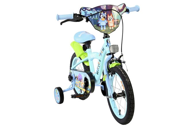Bluey Kinderfahrrad - 14 Zoll - Hellblau