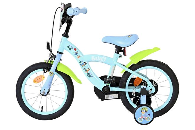 Bluey Kinderfahrrad - 14 Zoll - Hellblau
