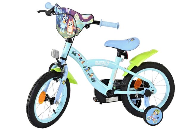 Bluey Kinderfahrrad - 14 Zoll - Hellblau