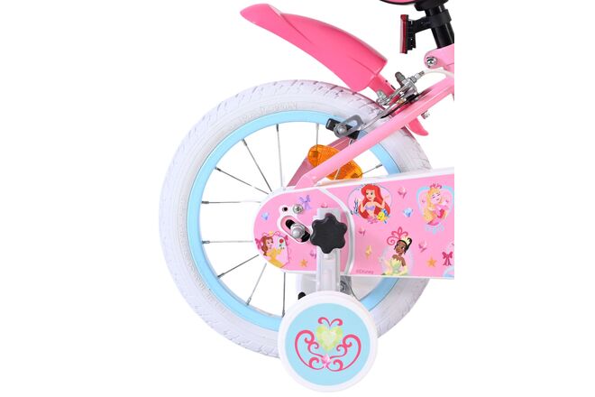 Disney Princess Kinderfiets - Meisjes - 14 inch - Roze - Twee handremmen