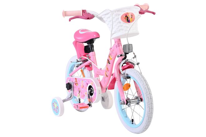 Disney Princess Kinderfiets - Meisjes - 14 inch - Roze - Twee handremmen