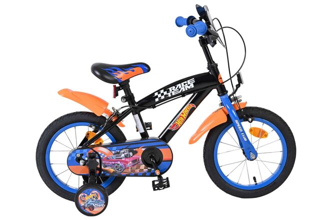 Hot Wheels Kinderfiets – Jongens – 14 inch – Zwart – Twee handremmen