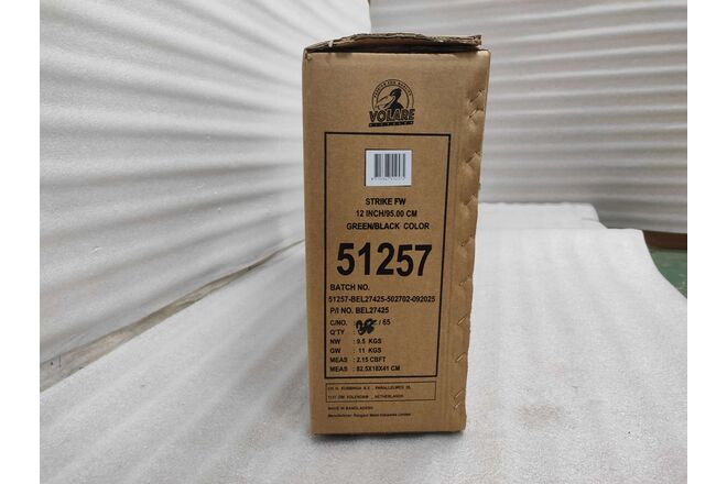 Volare Strike Kinderfiets - Jongens - 12 inch - Zwart Groen - Twee Handremmen