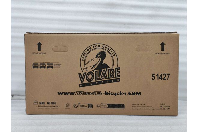 Volare Strike Kinderfiets - Jongens - 14 inch - Zwart Groen