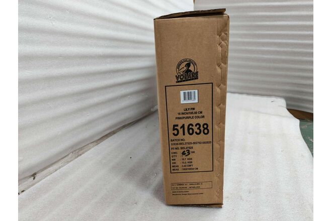 Volare Lily Kinderfiets - Meisjes - 16 inch - Wit Roze Paars - Twee Handremmen