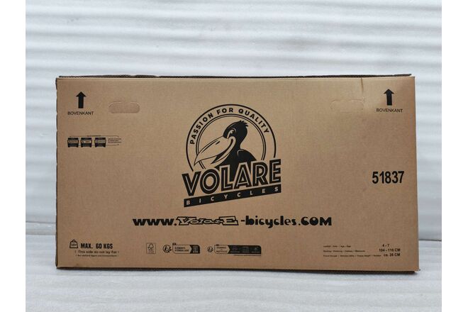 Volare Lily Kinderfiets - Meisjes - 18 inch - Wit Roze Paars