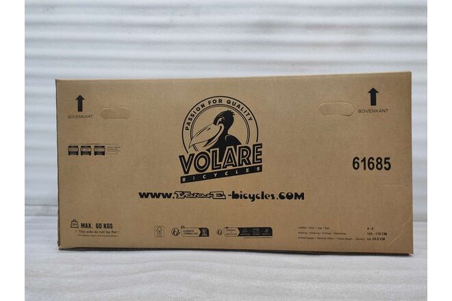 Volare Unicorn Kinderfahrrad – Mädchen – 16 Zoll – Lila