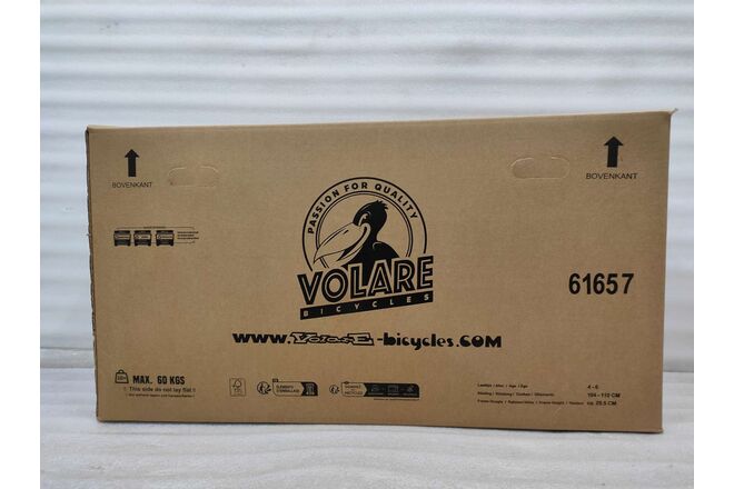 Volare Thombike Children's Bicycle - Boys - 16 inch - Blue Yellow